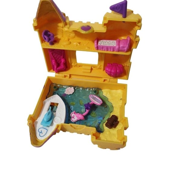 Polly Pocket Big Pocket World Sandcastle and Mini Middle School Playsets ONLY - Picture 10 of 14
